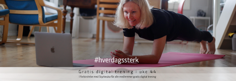 Styrkeuke - gratis digital trening i uke 44